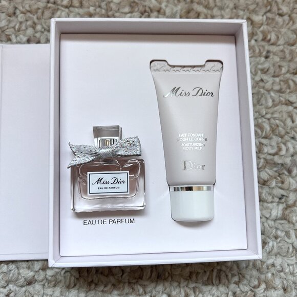 Bundle Discount Miss Dior EDP and Moisturizing Body Milk Lotion